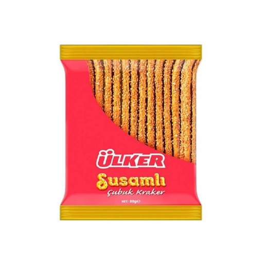 Ülker 22 Adet Çubuk Kraker Susamlı 80 gr